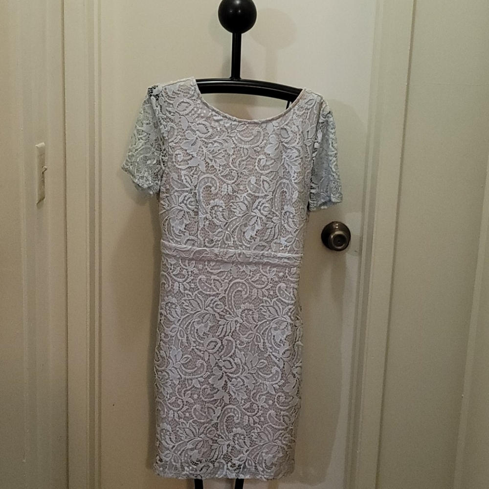 *Never worn* Forever 21 Baby blue lace dress